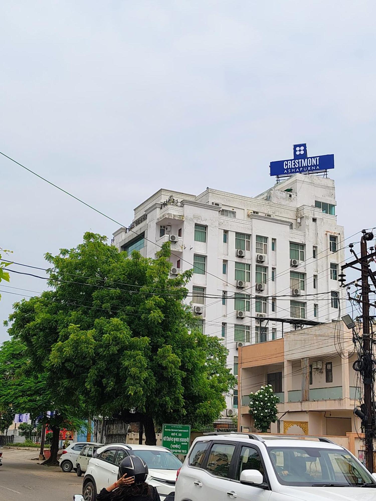 Hotel Crestmont Ashapurna Jaipur, Banipark Exterior foto